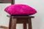 Hocker Kiefer massiv Vollholz Nussfarben 005 - Abmessung 45 x 35 x 35 cm (H x B x T)