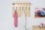 Garderobe Kiefer massiv Vollholz natur Junco 355 – Abmessung 60 x 70 x 29 cm (H x B x T)
