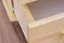 Regal Massivholz B001 - Abmessung 190 x 80 x 42 cm (H x B x T)