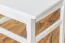 Stuhl Kiefer massiv Vollholz weiß lackiert Junco 246- Abmessung 95 x 44 x 49 cm