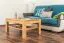 Couchtisch Wooden Nature 08 Kernbuche massiv geölt - Abmessung 45 x 100 x 70 cm (H x B x T)