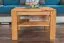 Couchtisch Wooden Nature 122 Kernbuche massiv - 45 x 65 x 65 cm (H x B x T)