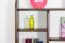Hängeregal / Wandregal Kiefer massiv Vollholz Nussfarben 017 - Abmessung 90 x 100 x 20 cm (H x B x T)