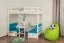 Sitzkissen 2er-Set für Kinderbett / Etagenbett / Funktionsbett Tim - Farbe: Blau