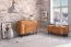 Kommode Masterton 11 Kernbuche massiv geölt - Abmessungen: 100 x 136 x 45 cm (H x B x T)