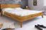 Einzelbett / Gästebett Timaru 01 Wildeiche massiv geölt - Liegefläche: 90 x 200 cm (B x L)