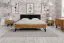 Doppelbett Masterton 01 Wildeiche massiv geölt - Liegefläche: 180 x 200 cm (B x L)