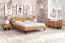 Doppelbett Masterton 02 Kernbuche massiv geölt - Liegefläche: 200 x 200 cm (B x L)