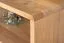 TV-Unterschrank Eiche massiv natur Aurornis 57 - Abmessungen: 64 x 96 x 40 cm (H x B x T)