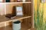 Vitrine Eiche massiv natur Aurornis 10 - Abmessungen: 200 x 96 x 40 cm (H x B x T)