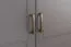 Drehtürenschrank / Kleiderschrank Lotofaga 17, Farbe: Grau / Walnuss - 227 x 291 x 59 cm (H x B x T)