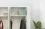 Drehtürenschrank / Kleiderschrank Siumu 24, Farbe: Weiß / Weiß Hochglanz - 224 x 227 x 56 cm (H x B x T)