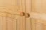 Kleiderschrank Kiefer 80 cm breit