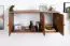 Hängeschrank Kiefer Vollholz massiv Eichefarben 024- Abmessung 50 x 120 x 60 cm (H x B x T)