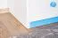 Kommode Kiefer massiv Vollholz weiß blau lackiert 006 - Abmessung 78 x 80 x 47 cm (H x B x T)