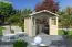 Gartenhaus Gartenfreude 1 - 28 mm Blockbohlenhaus, Grundfläche: 4,91 m², Satteldach