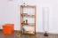 Regal Kiefer massiv Vollholz Eichefarben Junco 56C - 125 x 60 x 30 cm (H x B x T)