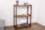 Regal Kiefer massiv Vollholz Nussfarben Junco 57C - 86 x 60 x 30 cm (H x B x T)