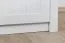 Bücherregal Segnas 12, Farbe: Kiefer Weiß / Eiche Braun - 198 x 90 x 43 cm (H x B x T)