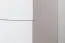 Schrank Garim 48, Farbe: Weiß Hochglanz - Abmessungen: 194 x 76 x 35 cm (H x B x T)