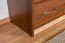 Kommode Pasuruan 07, Farbe: Nuss / Ahorn - Abmessungen: 95 x 85 x 37 cm (H x B x T)