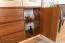 Kommode Pasuruan 07, Farbe: Nuss / Ahorn - Abmessungen: 95 x 85 x 37 cm (H x B x T)