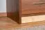Kommode Pasuruan 07, Farbe: Nuss / Ahorn - Abmessungen: 95 x 85 x 37 cm (H x B x T)