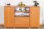 Kommode Kebumen 09, Farbe: Erle - Abmessungen: 86 x 140 x 45 cm (H x B x T)