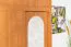 Schrank / Garderobe Paseh 04, Farbe: Erle - Abmessungen: 220 x 100 x 40 cm (H x B x T)