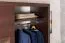 Schiebetürenschrank / Kleiderschrank Sepatan 06, Farbe: Wenge - Abmessungen: 210 x 160 x 60 cm (H x B x T)