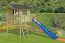 Kinderspielhaus K54 - Abmessungen: 2,26 x 2,40 Meter