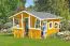 Kinderspielhaus K59 - Abmessungen: 2,26 x 2,40 Meter