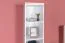 Regal Amanto 11, Farbe: Weiß / Esche - Abmessungen: 173 x 38 x 34 cm (H x B x T)