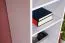 Regal Amanto 11, Farbe: Weiß / Esche - Abmessungen: 173 x 38 x 34 cm (H x B x T)