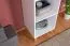 Regal Amanto 11, Farbe: Weiß / Esche - Abmessungen: 173 x 38 x 34 cm (H x B x T)