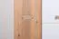 Jugendzimmer - Drehtürenschrank / Kleiderschrank Dennis 01, Farbe: Esche / Weiß - Abmessungen: 188 x 80 x 52 cm (H x B x T)