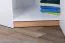 Jugendzimmer - Drehtürenschrank / Kleiderschrank Dennis 14, Farbe: Esche / Weiß - Abmessungen: 188 x 71 x 71 cm (H x B x T)