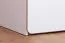 Jugendzimmer - Drehtürenschrank / Kleiderschrank Dennis 02, Farbe: Esche / Weiß - Abmessungen: 188 x 45 x 52 cm (H x B x T)