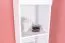 Jugendzimmer - Schrank Dennis 03, Farbe: Esche / Weiß - Abmessungen: 188 x 35 x 40 cm (H x B x T)
