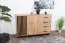 Schlafzimmer Komplett - Set B Trevalli, 5-teilig, Farbe: Eiche / Schwarz
