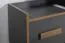 TV-Unterschrank Caranx 7, Farbe: Weiß / Eiche / Anthrazit - Abmessungen: 57 x 160 x 42 cm (H x B x T)