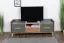 TV-Unterschrank Caranx 7, Farbe: Weiß / Eiche / Anthrazit - Abmessungen: 57 x 160 x 42 cm (H x B x T)