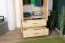 Kleiderschrank Holz natur