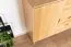 Kommode Eiche massiv natur Aurornis 46 - Abmessungen: 104 x 142 x 40 cm (H x B x T)
