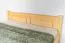 Kinderbett / Jugendbett Kiefer massiv Vollholz natur 78, inkl. Lattenrost - Abmessung 120 x 200 cm