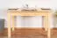 Tisch ausziehbar Kiefer massiv Vollholz natur Junco 236D (eckig) - Abmessung 90 x 140 / 175 cm