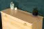 Schuhschrank Kiefer Vollholz massiv natur Junco 214 - Abmessung 80 x 72 x 30 cm