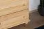 Vitrinenschrank Kiefer natur