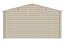 Gartenhaus Wiesentraum 07, Grundfläche 12 m², 44 mm Blockbohlenhaus, Naturbelassen, Satteldach, mit 1 Doppeltür und 1 Einzelfenster