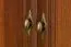 Kommode Sentis 08, Farbe: Dunkelbraun - 136 x 88 x 39 cm (H x B x T)